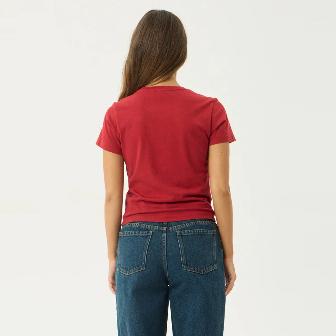 AFENDS Women's Flower Patch Baby Tee - Ketchup - Image 5