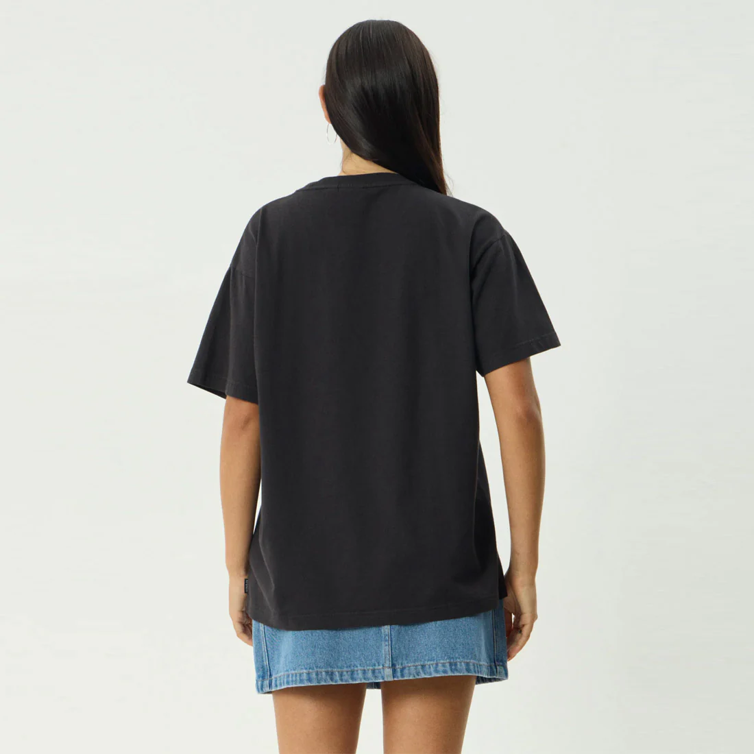 AFENDS Women's Fly Away Oversized Tee - Stone Black - Image 5