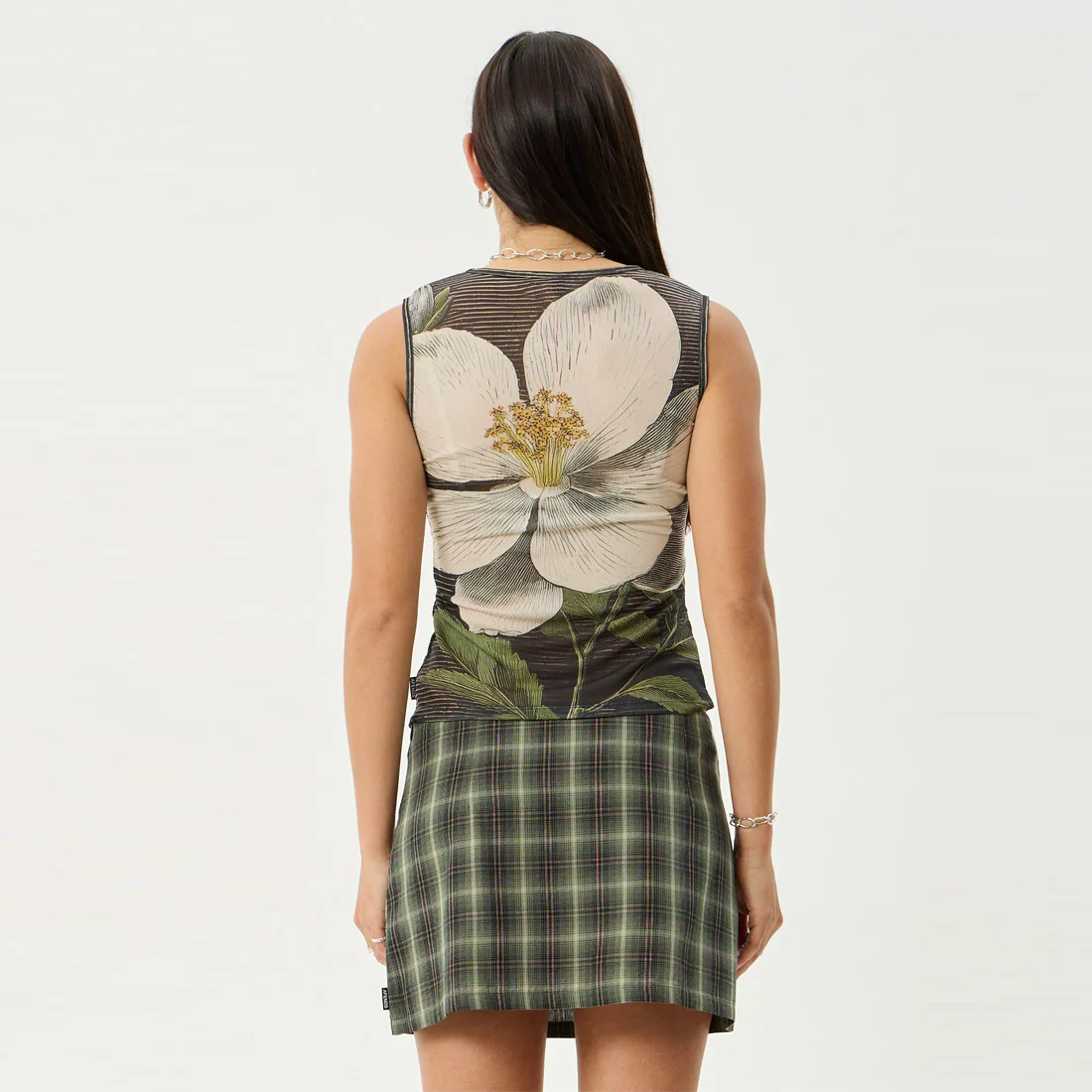 AFENDS Women's Jasmine Sheer Tank - Multi - Image 5