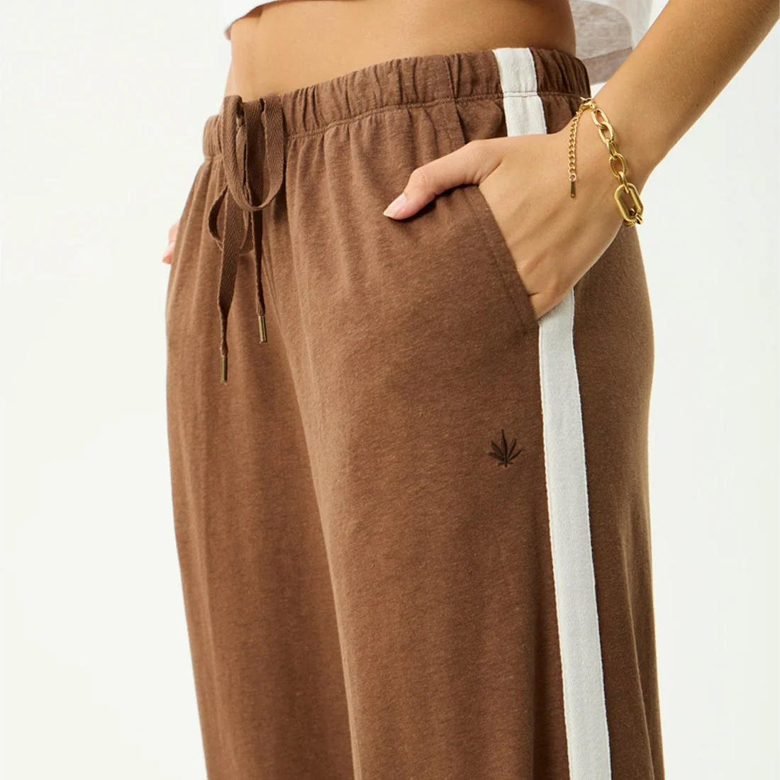 AFENDS Women's Jones Lounge Pant - Cinnamon - Image 5