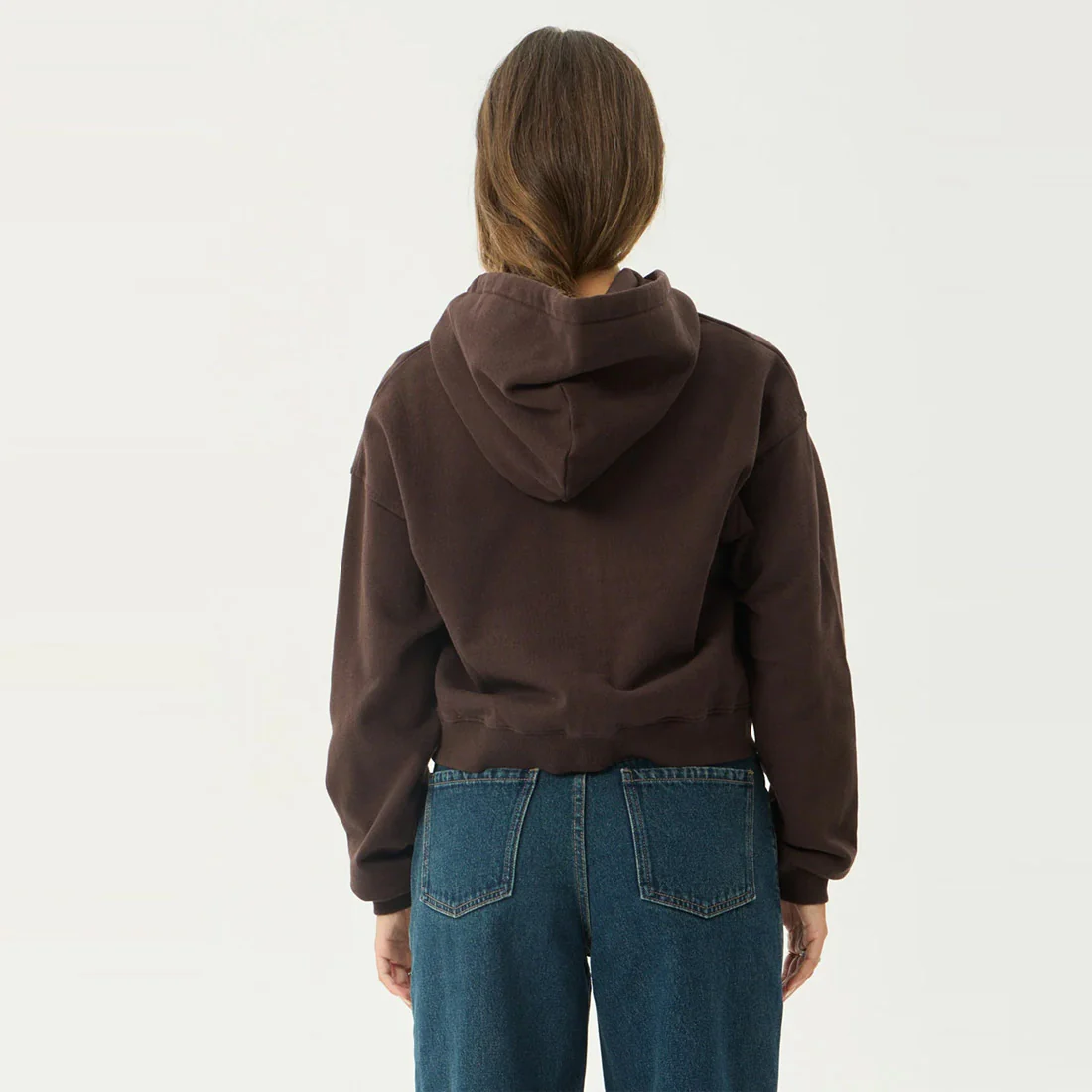 AFENDS Women's Kourt Zip Hood - Coffee - Image 6