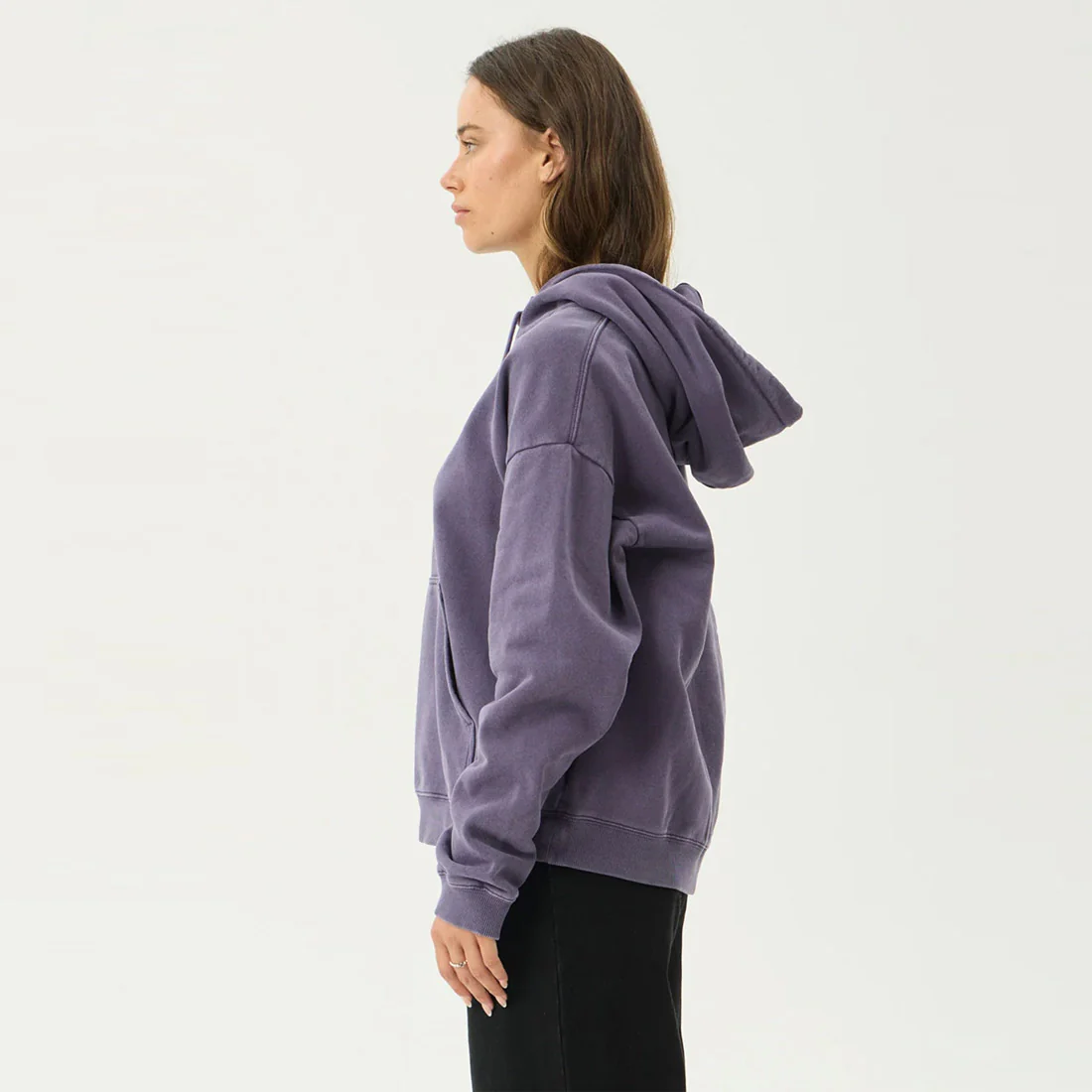 AFENDS Women's Loop State Pull On Hood - Vintage Aubergine - Image 4