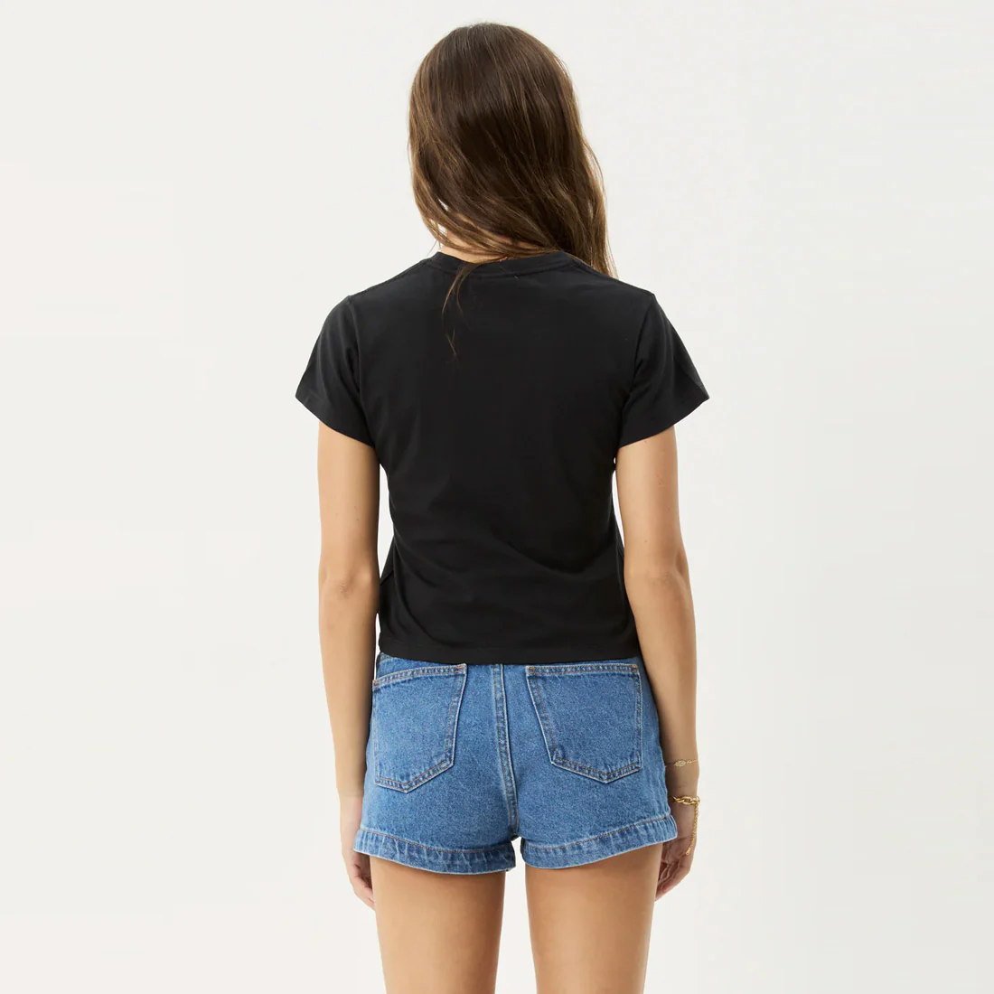 AFENDS Women's Maisie Baby Tee - Stone Black - Image 5
