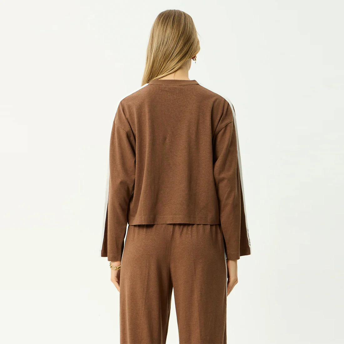 AFENDS Women's Marla Long Sleeve Tee - Cinnamon - Image 5
