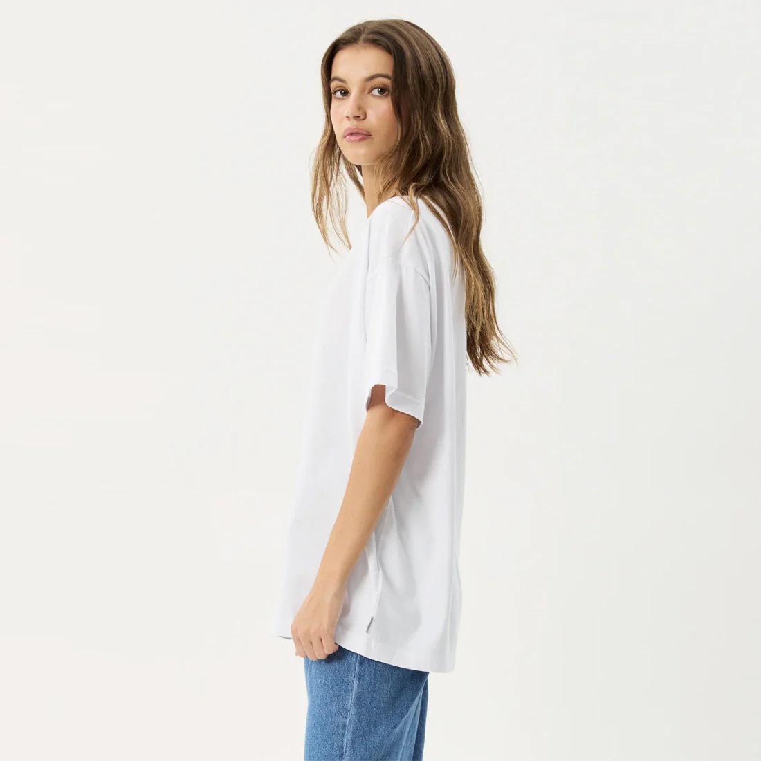 AFENDS Women's Modern Energy Oversized Tee - White - Image 4