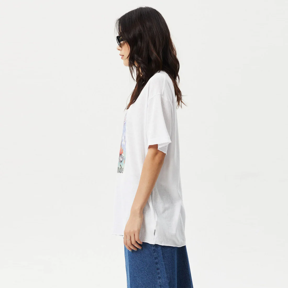 AFENDS Women's Nirvana Oversized Tee - White - Image 4