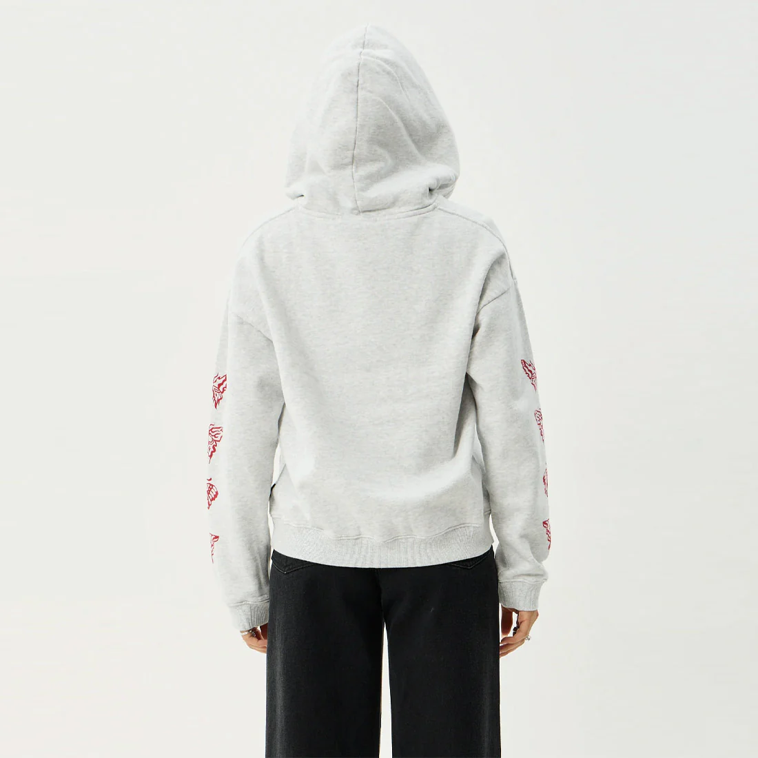 AFENDS Women's Rise Pull On Hood - Grey Marle - Image 6