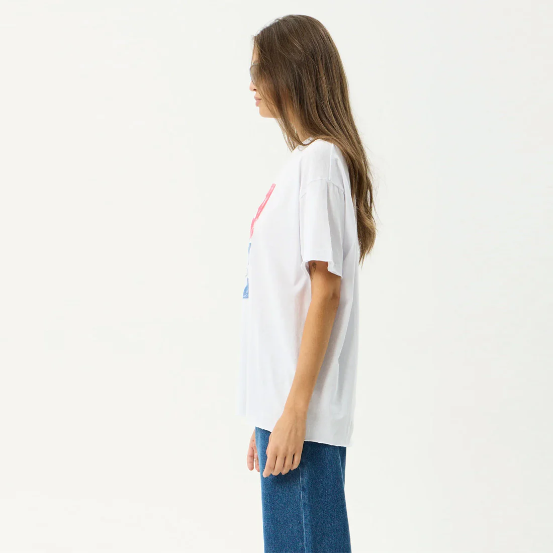 AFENDS Women's Zephyr Oversized Tee - White - Image 2