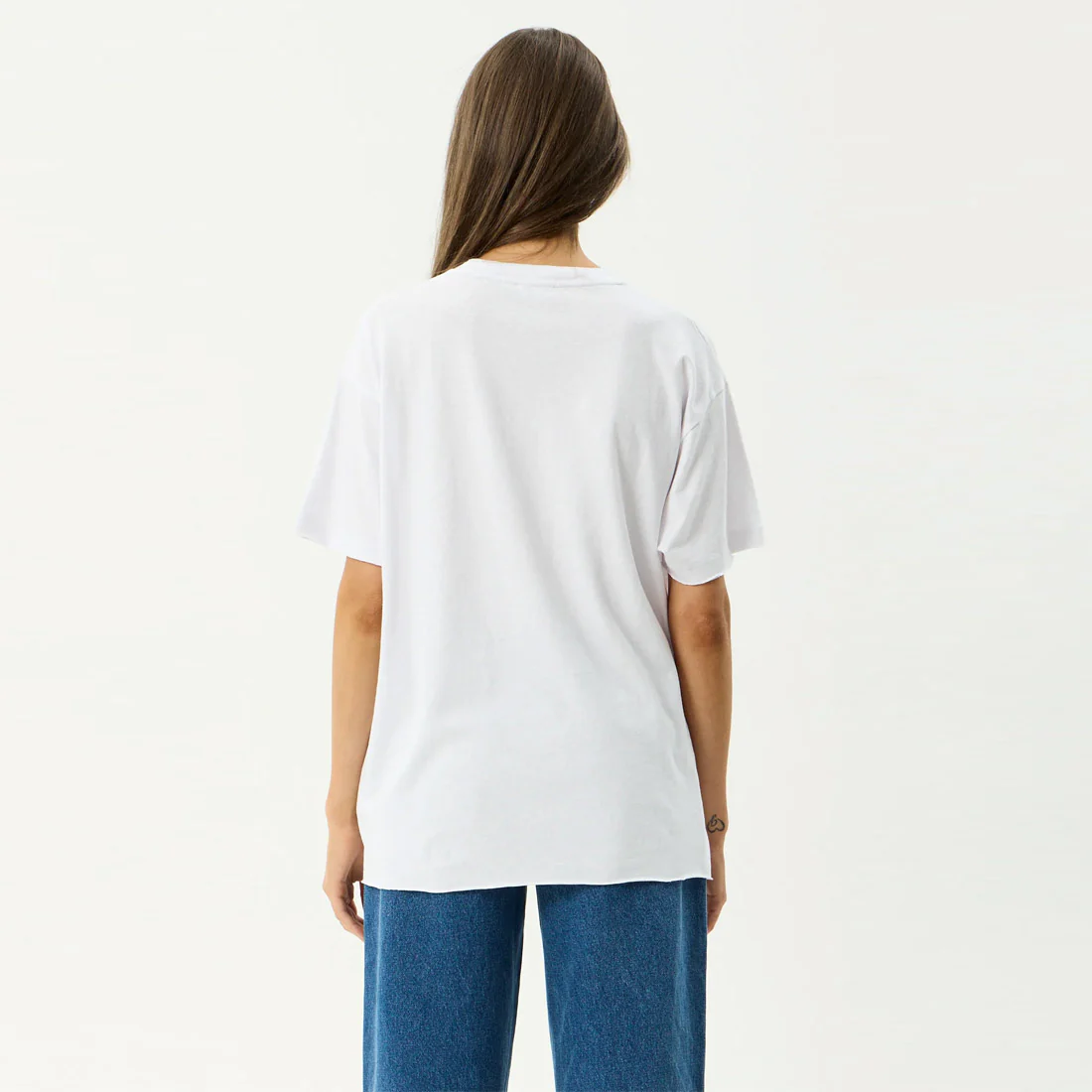 AFENDS Women's Zephyr Oversized Tee - White - Image 3