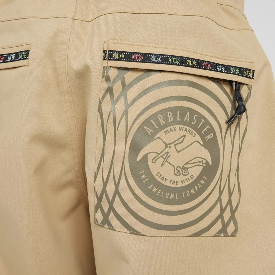 AIRBLASTER Max Pant 2026 - Tan - Image 3