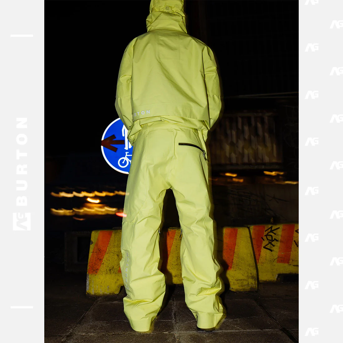 BURTON Analog AG Gore-Tex Hardpack 3L Pant - Sulfur Zest - Image 4