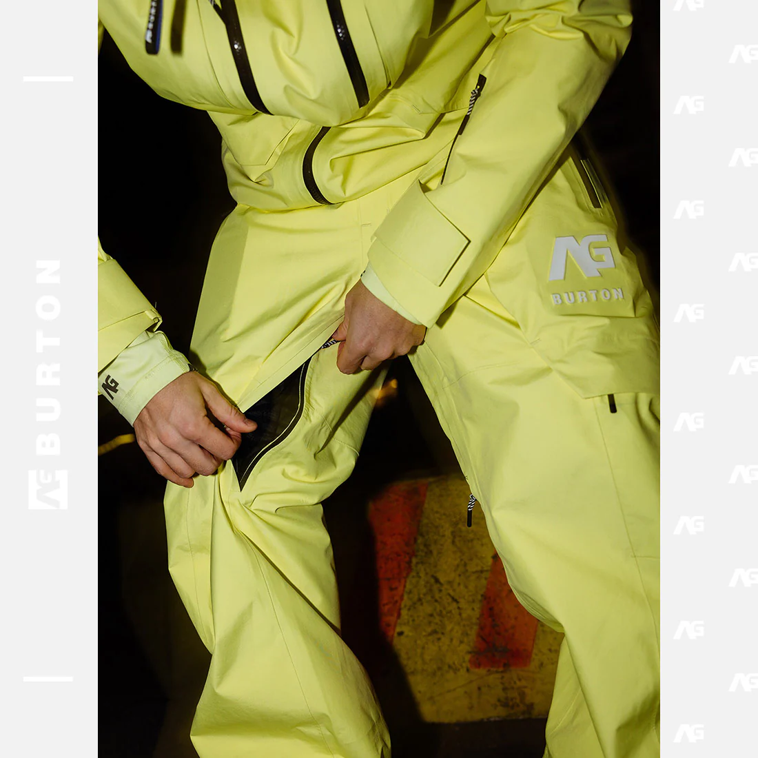 BURTON Analog AG Gore-Tex Hardpack 3L Pant - Sulfur Zest - Image 5