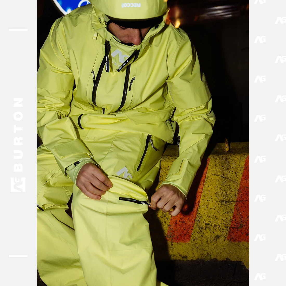 BURTON Analog AG Gore-Tex Hardpack 3L Pant - Sulfur Zest - Image 6