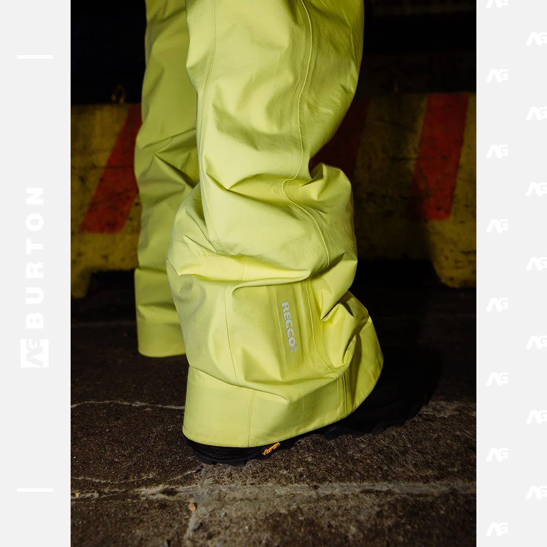 BURTON Analog AG Gore-Tex Hardpack 3L Pant - Sulfur Zest - Image 7