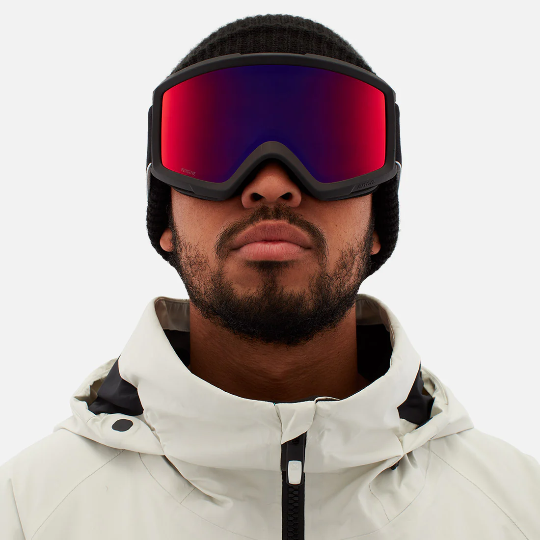 ANON Helix 2.0 Goggle 2026 - Black/Perceive Sunny Red - Image 3