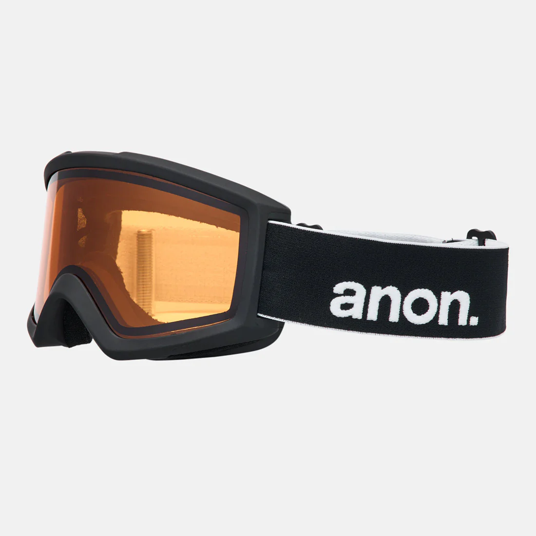 ANON Helix 2.0 Low Bridge Fit Non-Mirror Goggle 2026 - Black/Amber - Image 3