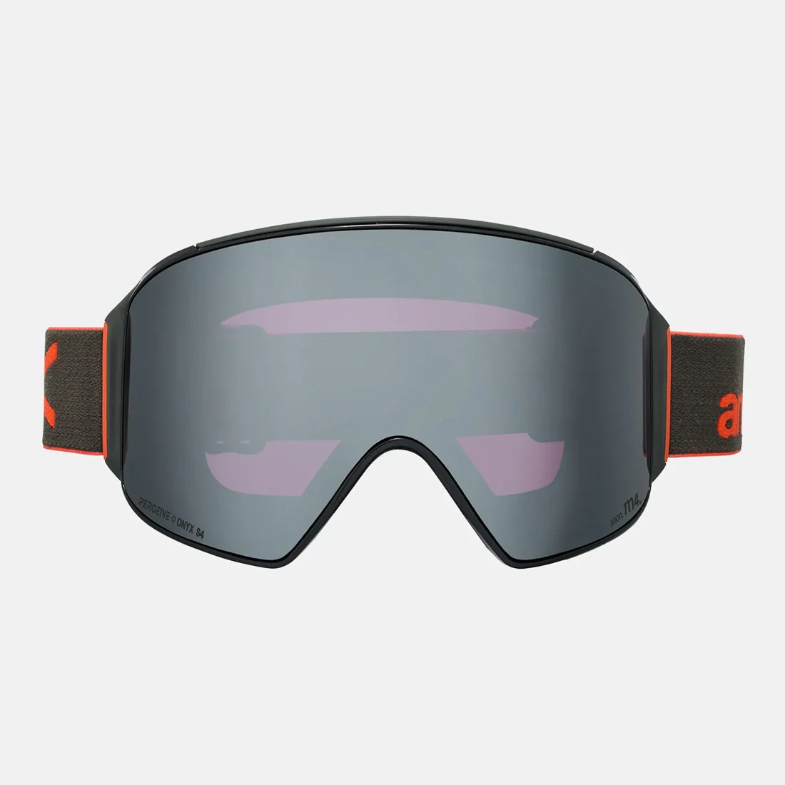 ANON M4 Cylindrical Goggle + MFI Facemask 2026 - Fiesta Red/Perceive Sunny Onyx - Image 2