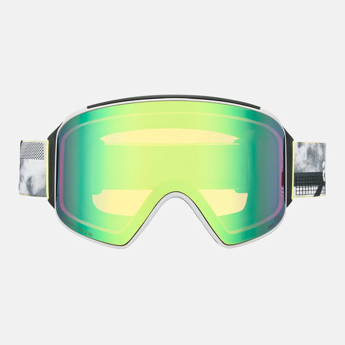 ANON M4 Cylindrical Goggle + MFI Facemask 2026 - Tilt Shift/Perceive Variable Green - Image 2