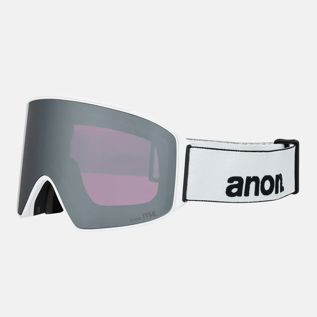 ANON M4 Cylindrical Goggle + MFI Facemask 2026 - White/Perceive Sunny Onyx - Image 3