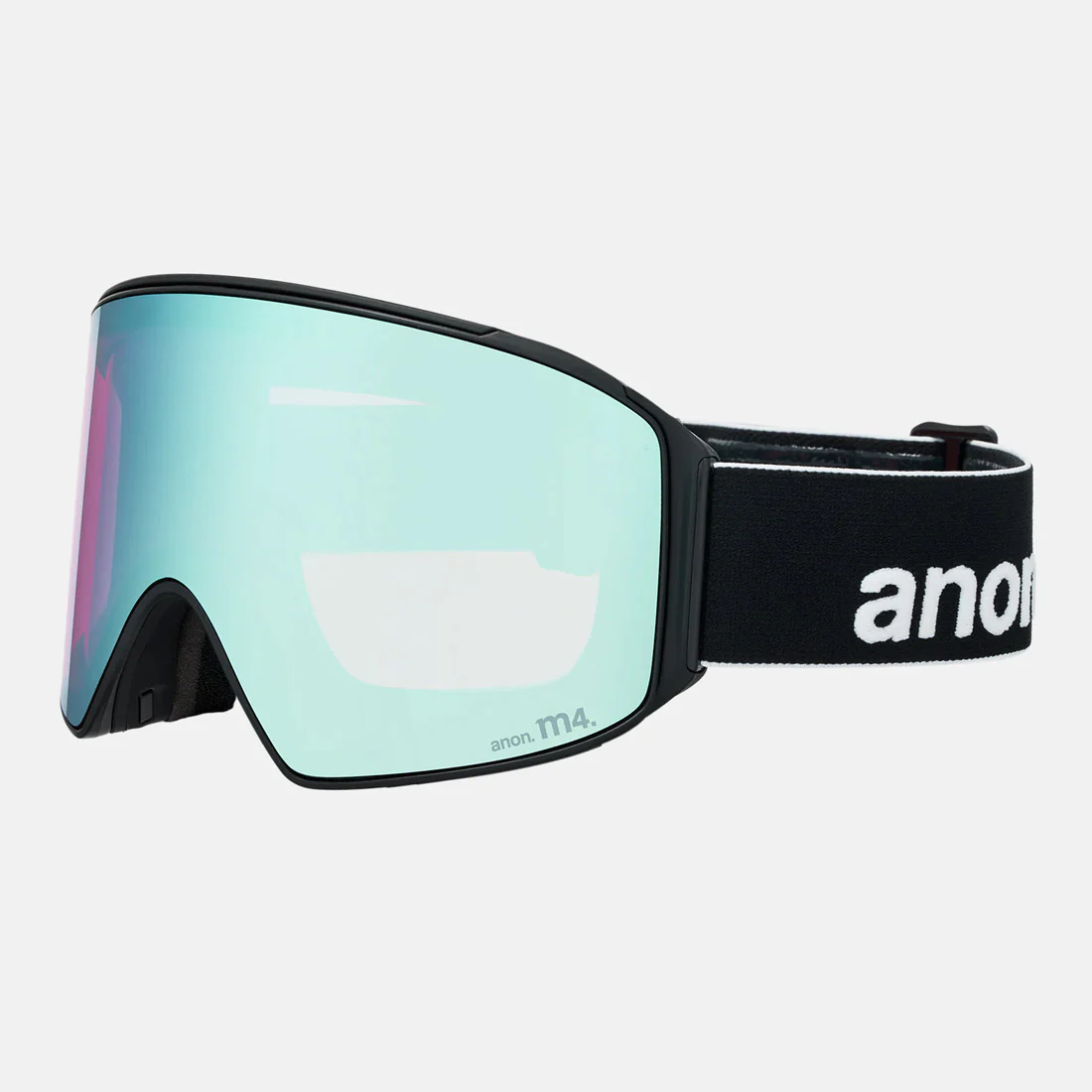 ANON M4 Cylindrical Low Bridge Fit Goggle + MFI Facemask 2026 - Black/Perceive Variable Blue - Image 3