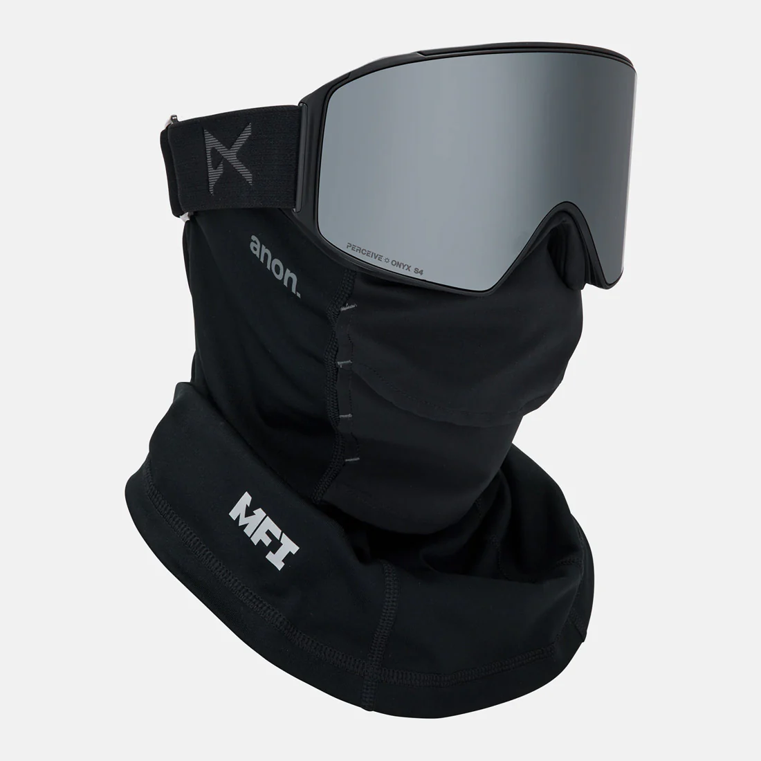 ANON M4 Cylindrical Low Bridge Fit Goggle + MFI Facemask 2026 - Smoke/Perceive Sunny Onyx - Image 5