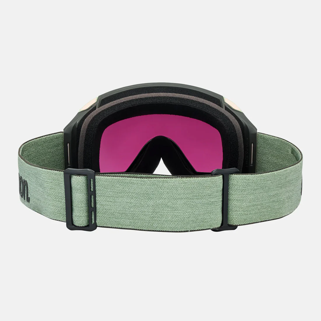 ANON M4 Cylindrical Low Bridge Fit Goggle + MFI Facemask 2026 - Soft Sage/Perceive Sunny Onyx - Image 4