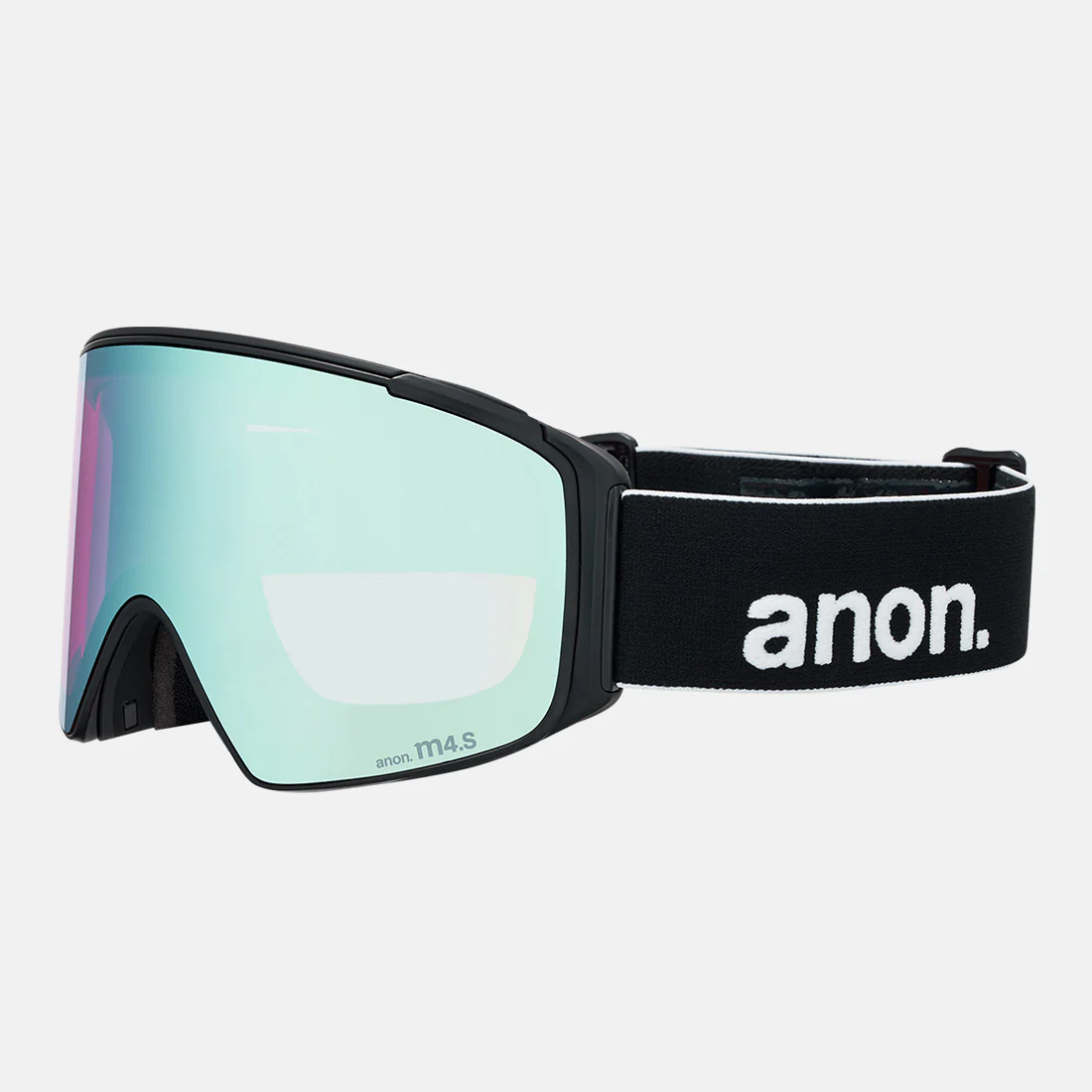 ANON M4S Cylindrical Goggle + MFI Facemask 2026 - Black/Perceive Variable Blue - Image 3