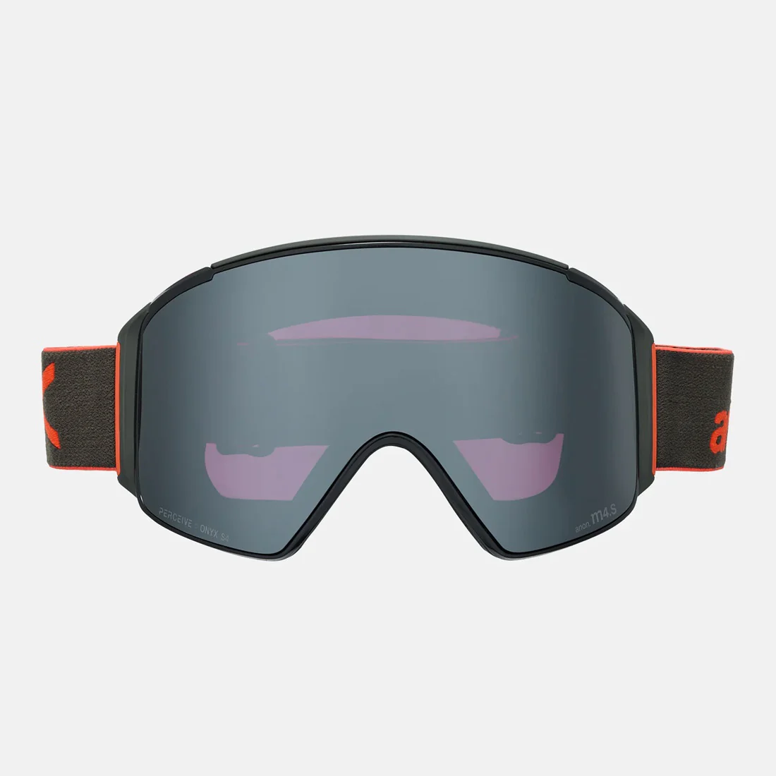ANON M4S Cylindrical Goggle + MFI Facemask 2026 - Fiesta Red/Perceive Sunny Onyx - Image 2