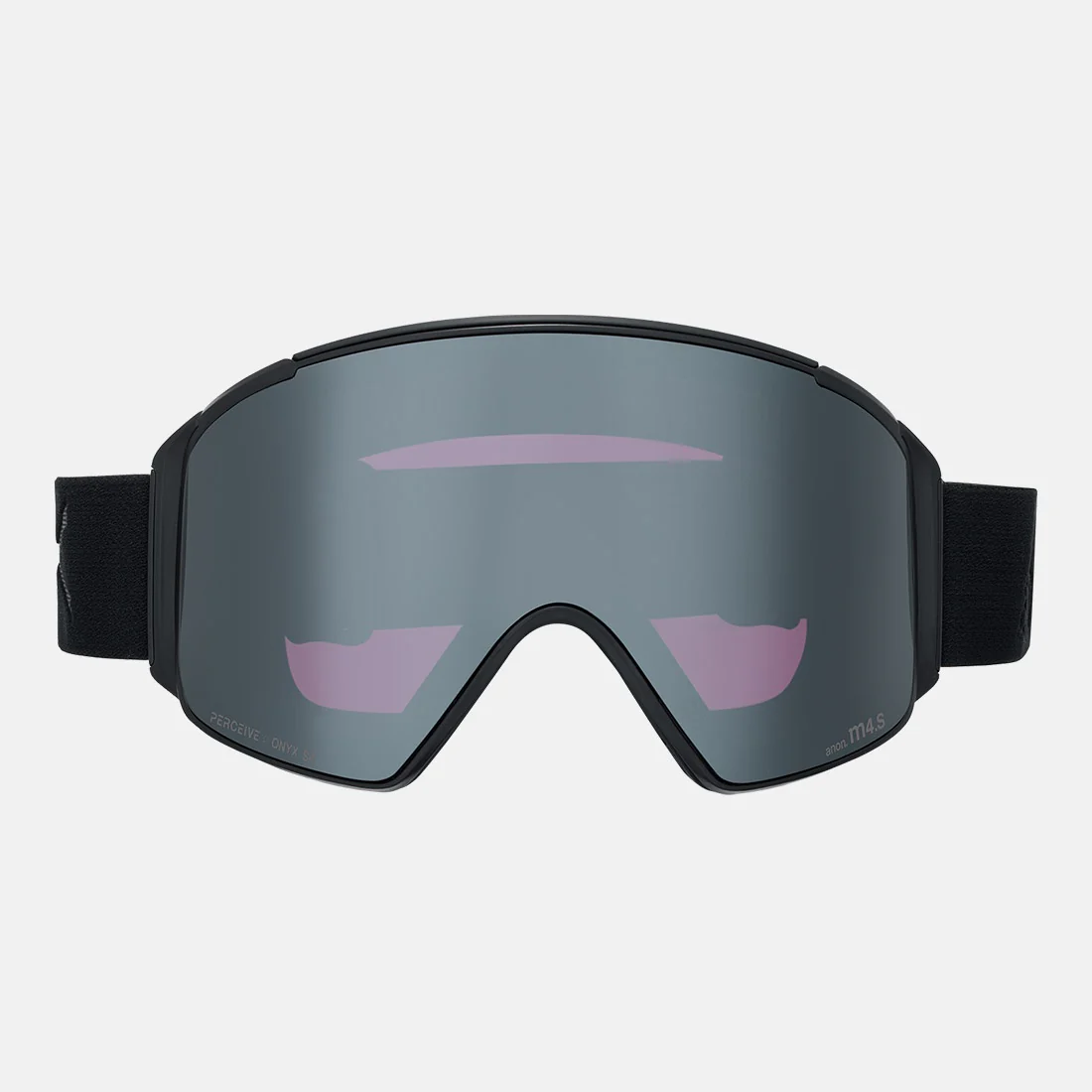 ANON M4S Cylindrical Goggle + MFI Facemask 2026 - Smoke/Perceive Sunny Onyx - Image 2
