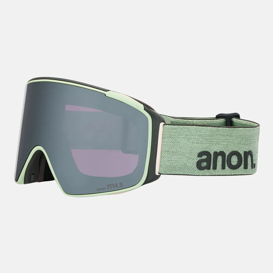 ANON M4S Cylindrical Goggle + MFI Facemask 2026 - Soft Sage/Perceive Sunny Onyx - Image 3