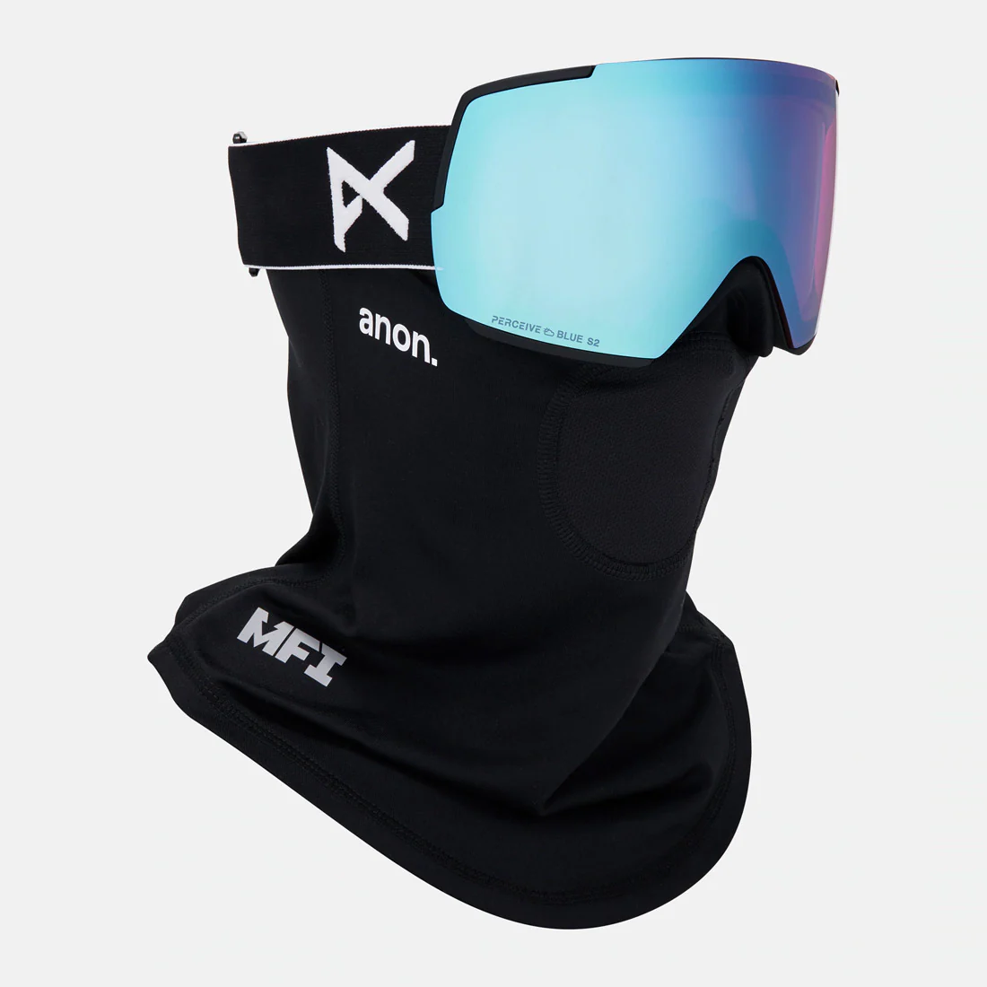 ANON M5 Goggle + MFI Facemask 2026 - Black/Perceive Variable Blue - Image 5