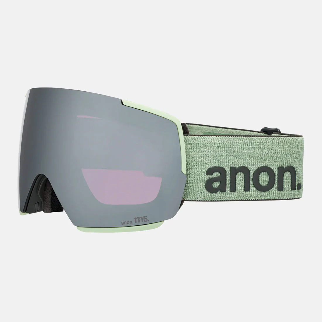 ANON M5 Goggle + MFI Facemask 2026 - Soft Sage/Perceive Sunny Onyx - Image 3