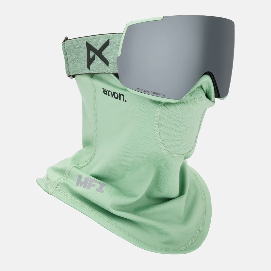 ANON M5 Goggle + MFI Facemask 2026 - Soft Sage/Perceive Sunny Onyx - Image 5