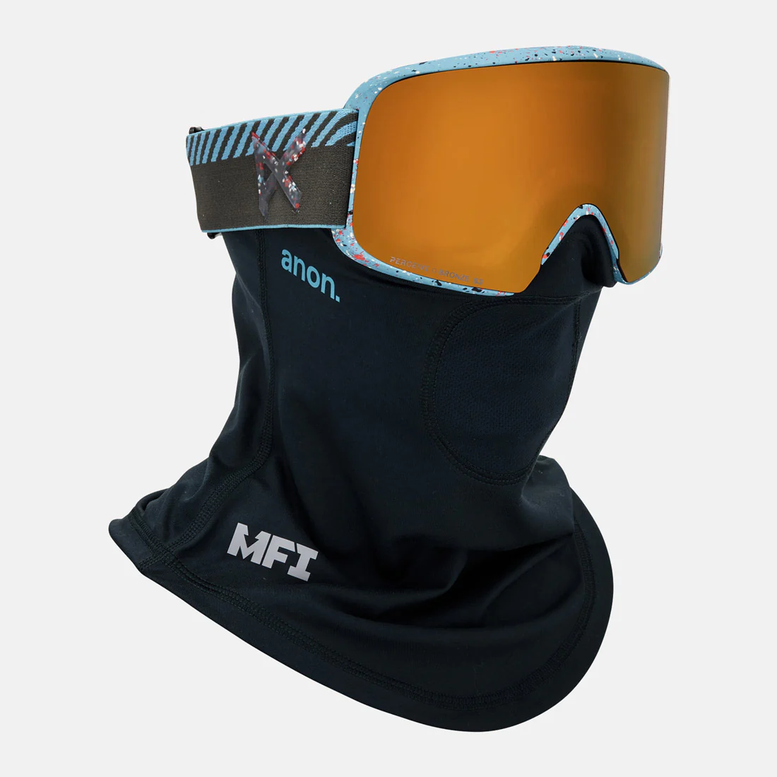 ANON M6 Goggle + MFI Facemask 2026 - Alpine Terra/Perceive Sunny Bronze - Image 5