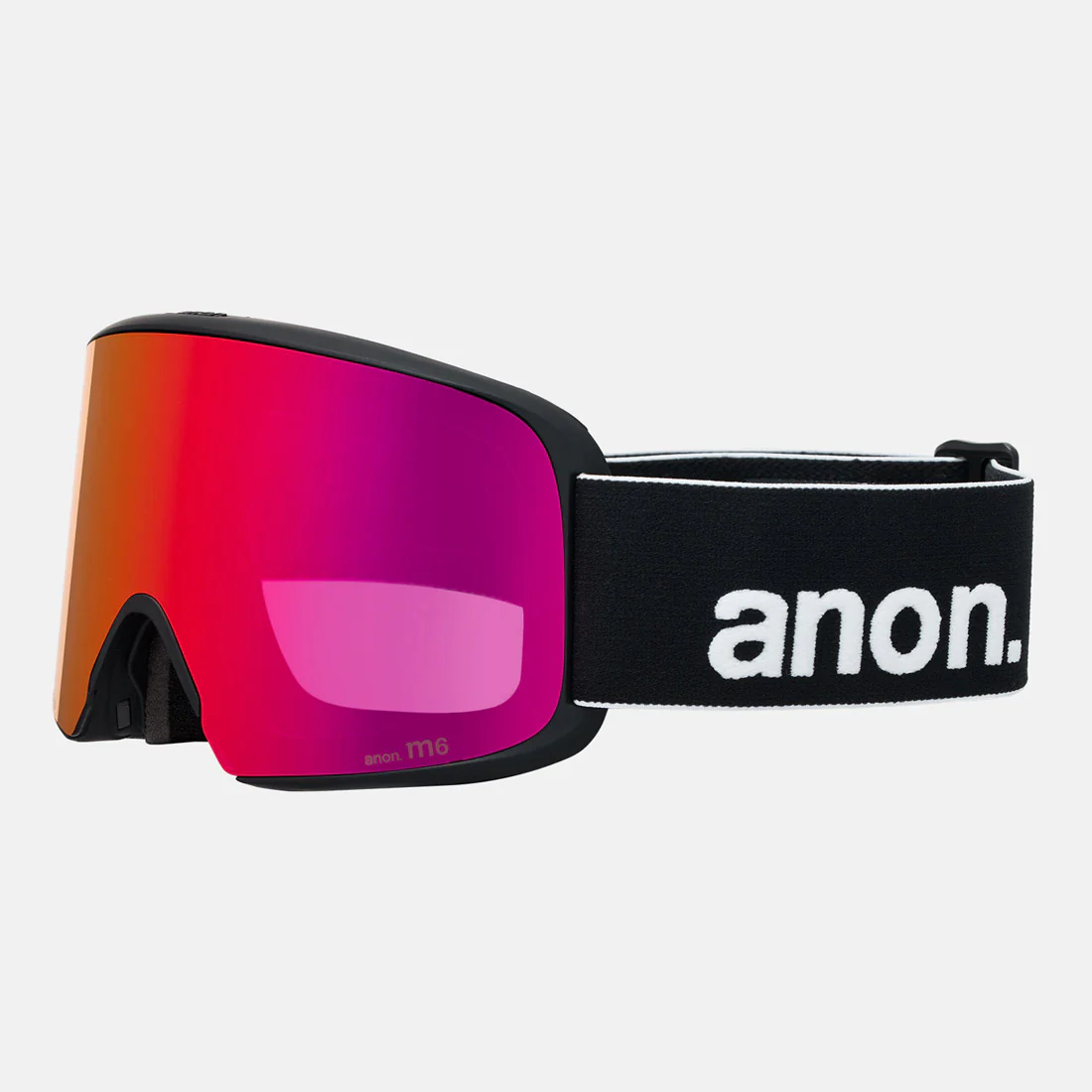 ANON M6 Goggle + MFI Facemask 2026 - Black/Perceive Sunny Red - Image 3