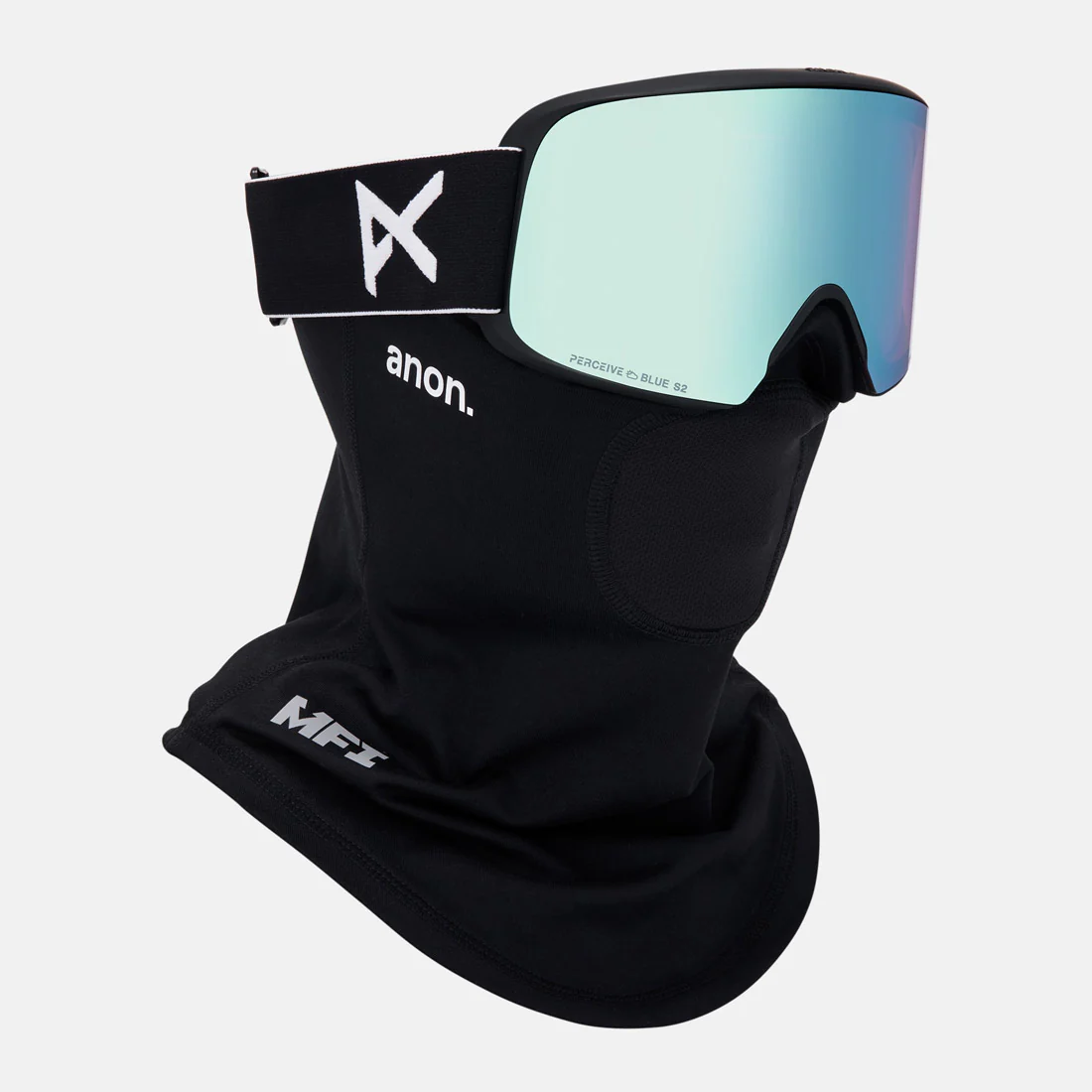 ANON M6 Goggle + MFI Facemask 2026 - Black/Perceive Variable Blue - Image 5