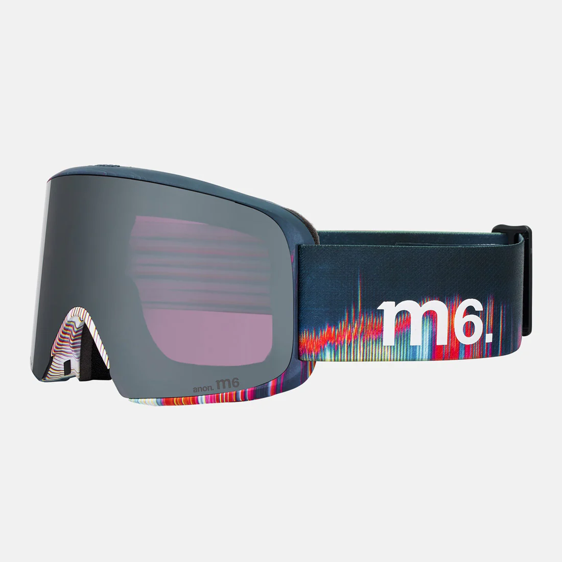 ANON M6 Goggle + MFI Facemask 2026 - Glitch Lines/Perceive Sunny Onyx - Image 3