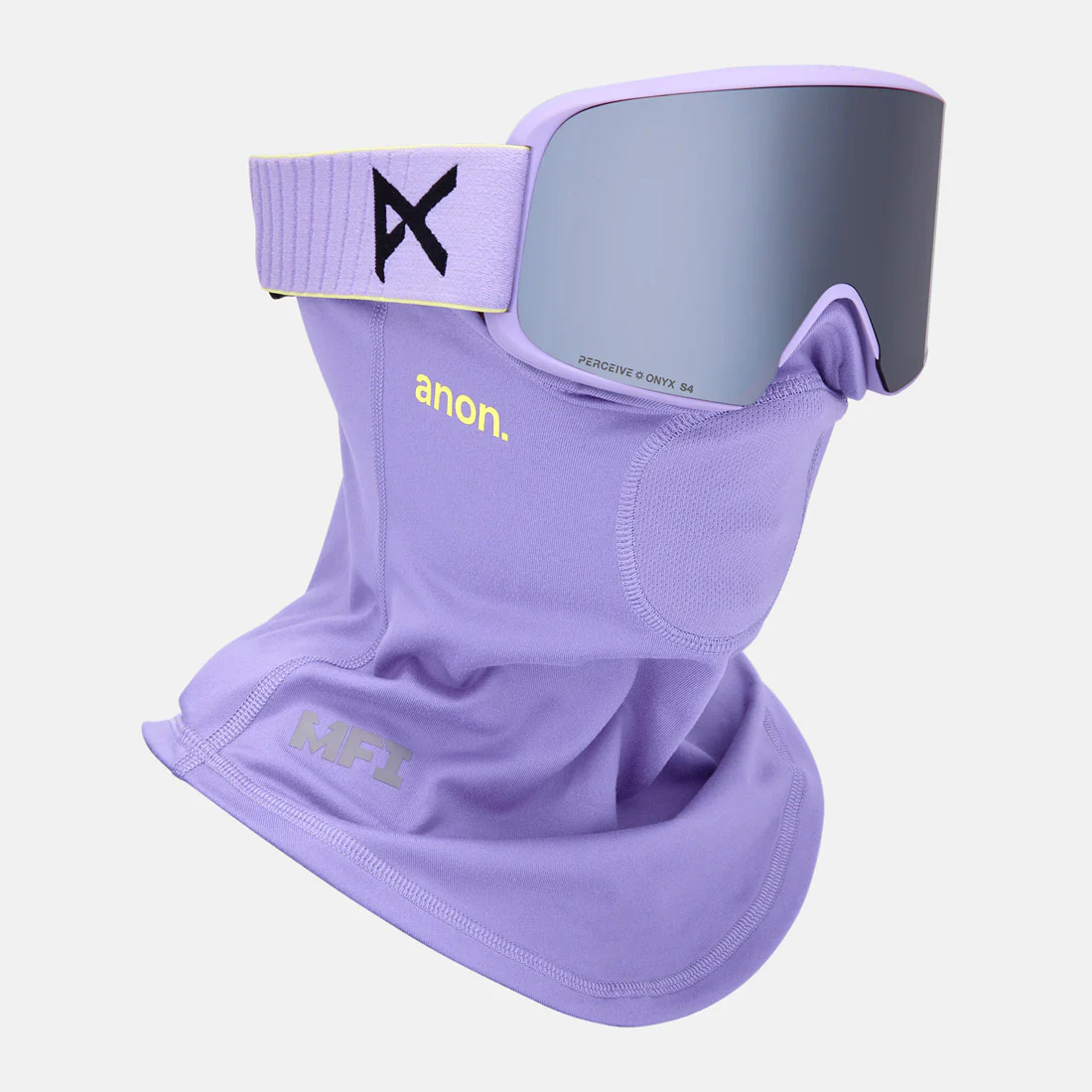 ANON M6 Goggle + MFI Facemask 2026 - Hyper Lilac/Perceive Sunny Onyx - Image 5