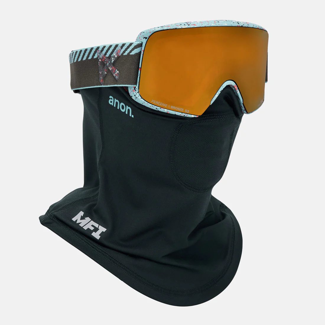 ANON M6S Goggle + MFI Facemask 2026 - Alpine Terra/Perceive Sunny Bronze - Image 5