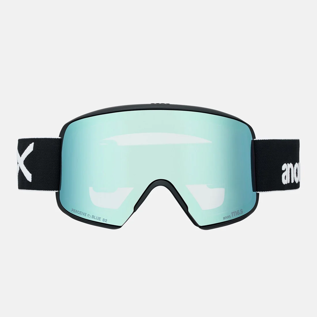 ANON M6S Goggle + MFI Facemask 2026 - Black/Perceive Variable Blue - Image 2