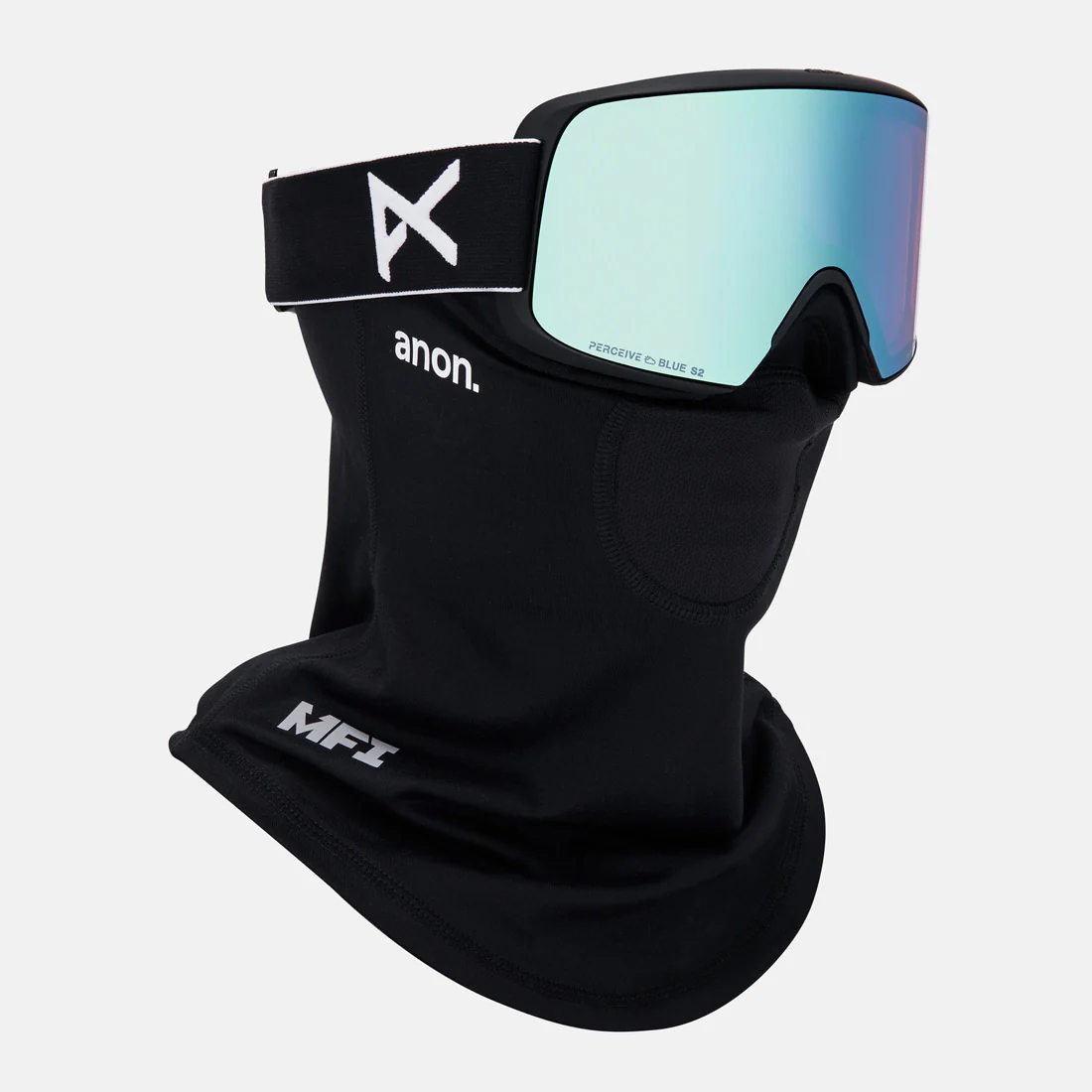 ANON M6S Goggle + MFI Facemask 2026 - Black/Perceive Variable Blue - Image 5