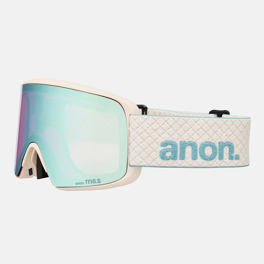 ANON M6S Goggle + MFI Facemask 2026 - Oat/Perceive Variable Blue - Image 3