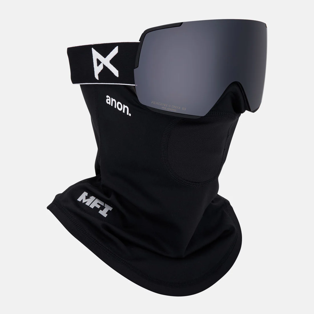 ANON M6S Goggle + MFI Facemask 2026 - Smoke/Perceive Sunny Onyx - Image 5