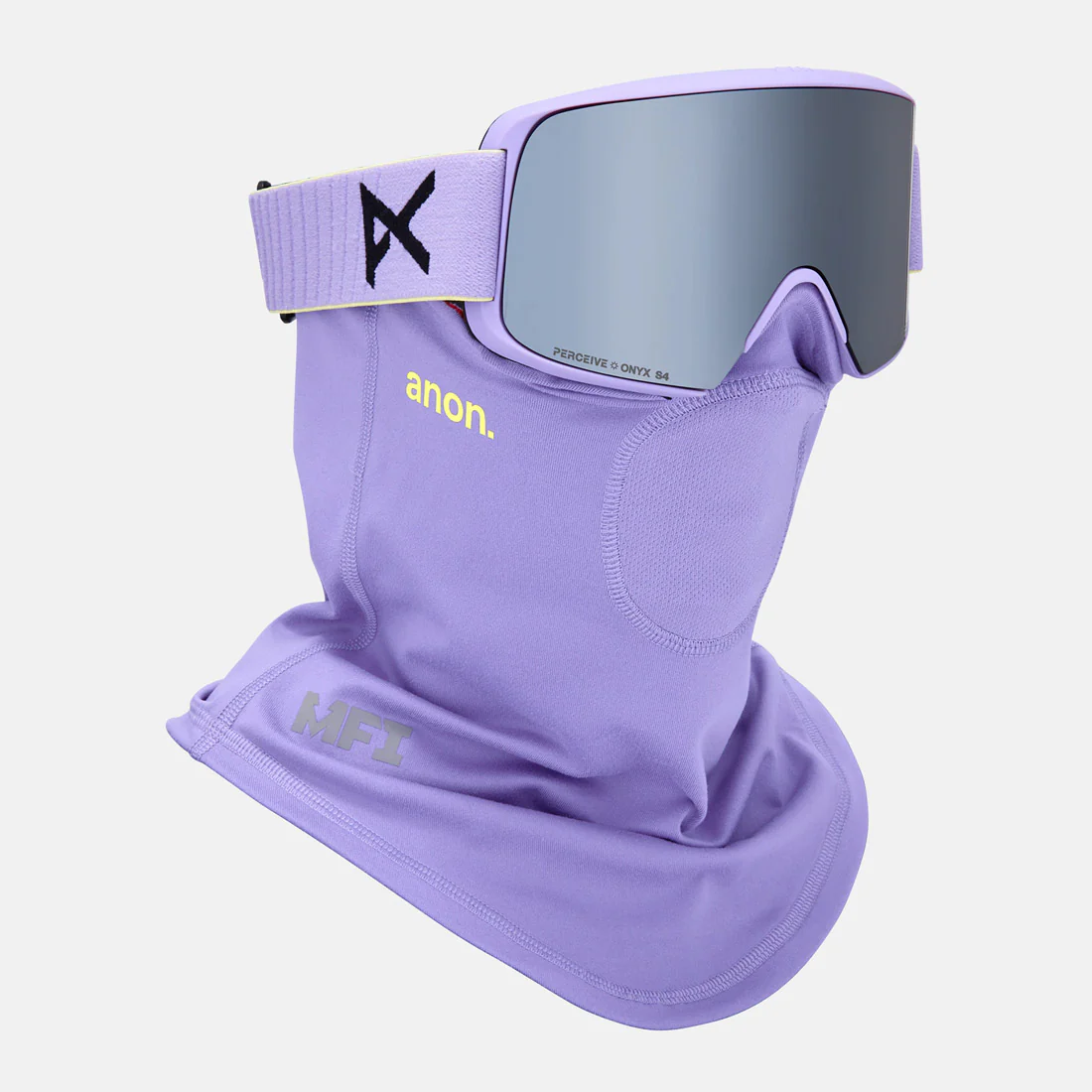 ANON M6S Low Bridge Fit Goggle + MFI Facemask 2026 - Hyper Lilac/Perceive Sunny Onyx - Image 5
