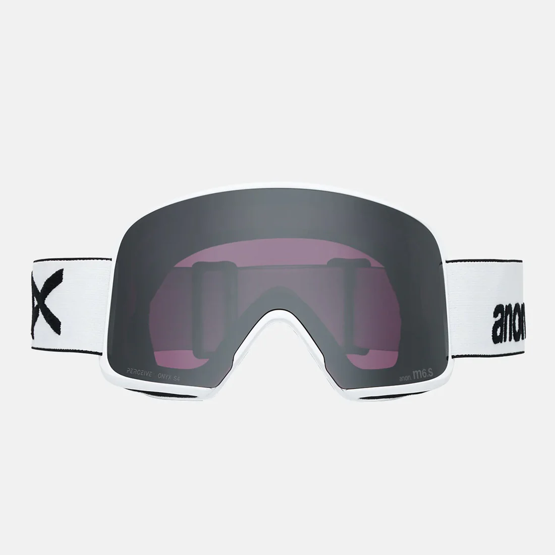 ANON M6S Low Bridge Fit Goggle + MFI Facemask 2026 - White/Perceive Sunny Onyx - Image 2