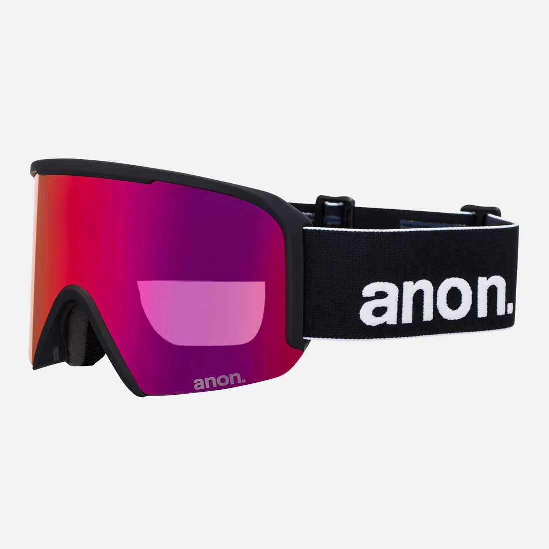 ANON Nesa Goggle + MFI Facemask 2026 - Black/Perceive Sunny Red - Image 3