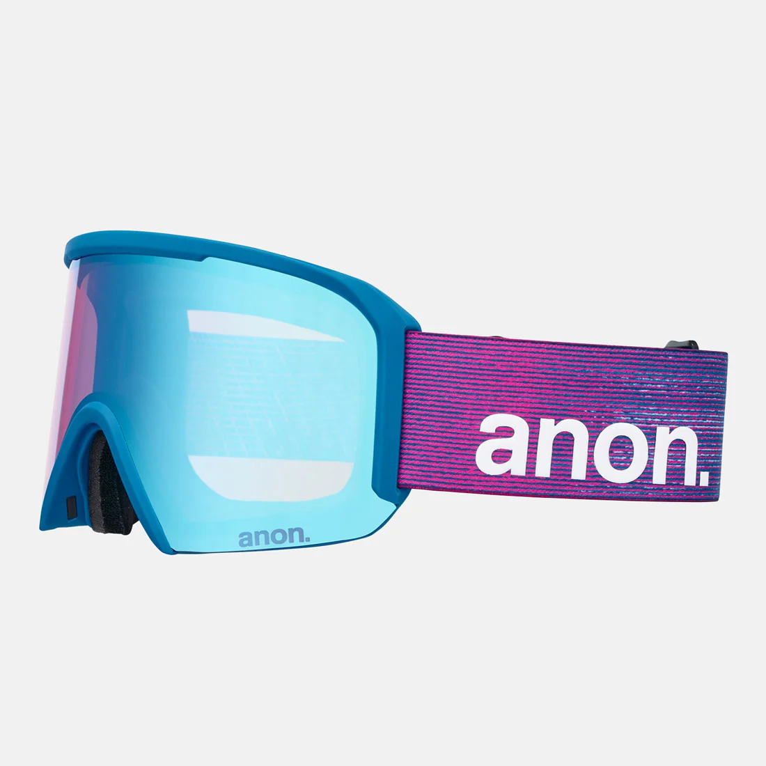 ANON Nesa Goggle + MFI Facemask 2026 - Pink Denim/Perceive Variable Blue - Image 3