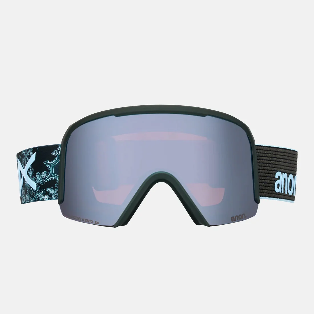 ANON Nesa Goggle + MFI Facemask 2026 - Snow Flurry/Perceive Sunny Onyx - Image 2