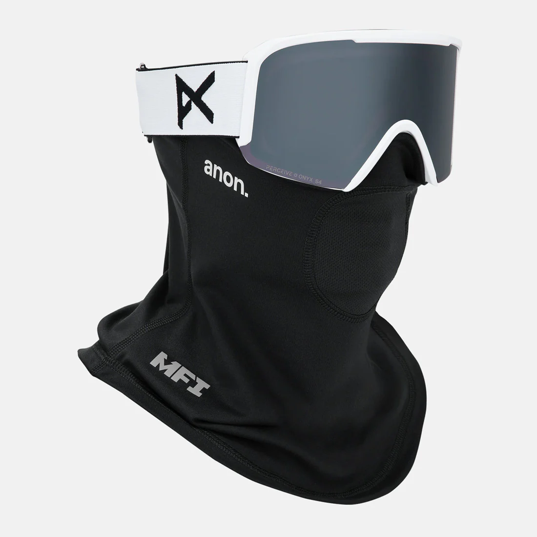 ANON Nesa Goggle + MFI Facemask 2026 - White/Perceive Sunny Onyx - Image 5