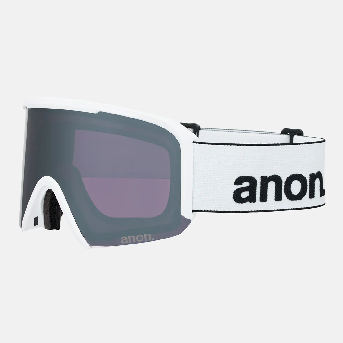 ANON Nesa Low Bridge Fit Goggle + MFI Facemask 2026 - White/Perceive Sunny Onyx - Image 3